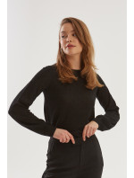 Monnari Svetre a vesty Shimmering Long Sleeve Sweater Black