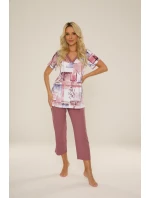 DÁMSKE PYŽAMO FIALOVÉ 777