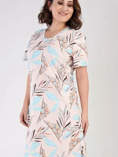 Dámska nočná košeľa s krátkym rukávom Edita