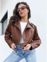 Dámska kožená bunda BADEN camel FashionStreet TY4337 Dámska kožená bunda BADEN camel FashionStreet TY4337