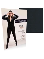 Zimné pančuchy 162 Mikrovlákno čierne extra plus - GABRIELLA