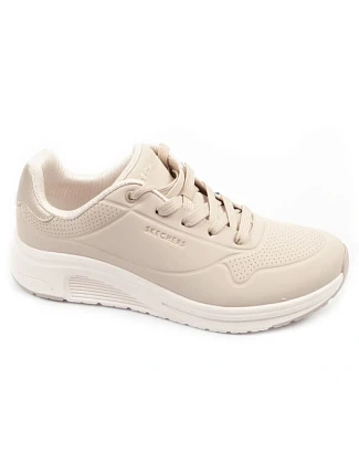 Dámske športové tenisky Skechers Uno Lite 2, béžové, pohodlné Dámske športové tenisky Skechers Uno Lite 2, béžové, pohodlné