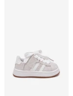 Buty Sportowe Sneakersy Dziecięce W Serduszka Białe Mirelle