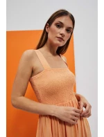 Dámske šaty SU-4038 peach - FPrice Dámske šaty SU-4038 peach - FPrice