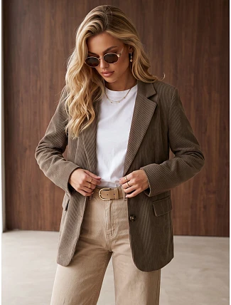 Dámska manšestrová bunda Fango FashionStreet PY0160