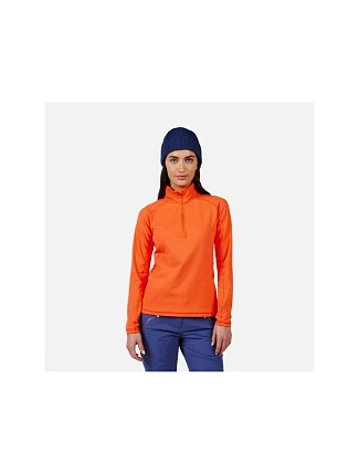 Dámska mikina ROSSIGNOL W MID LAYER STRETCH HZ, oranžová Dámska mikina ROSSIGNOL W MID LAYER STRETCH HZ, oranžová