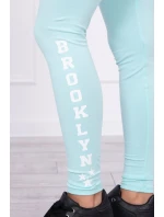 Legíny nohavice Brooklyn mint