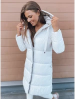 Dámska bunda KERMIT ecru FashionStreet TY2857