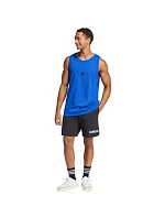 Pánske tričko adidas Essentials Small Logo Tank blue JE8978 pánske Pánske tričko adidas Essentials Small Logo Tank blue JE8978 pánske