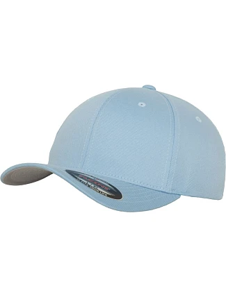 Flexfit 6277 6-panelová čiapka Flexfit Wooly Combed 55.6277 carolina blue