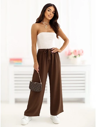 Nohavice CS SP XYS3649.95 tmavohnedá