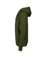 Pánska vojenská mikina s plášťom