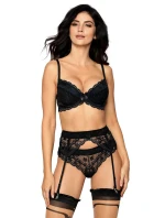 Dámsky podväzkový pás LAGERTA - Ružový