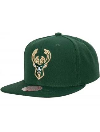 Kšiltovka Mitchell & Ness NBA Team Ground 2.0 Snapback Milwaukee Bucks HHSS3256-MBUYYPPPGREN