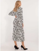 LK SK šaty 509797.27 biela a čierna