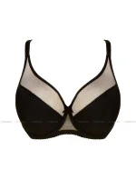 Dámska polovystužená podprsenka Zara / B3 black - Gorteks Dámska polovystužená podprsenka Zara / B3 black - Gorteks