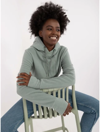 Mikina D20005M02627B1 pistáciová