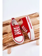 Dětské látkové tenisky BIG STAR KK374071 červená Dětské látkové tenisky BIG STAR KK374071 červená