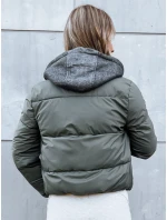 Dámska prešívaná bunda KHALEESI tmavo šedá FashionStreet TY3875 Dámska prešívaná bunda KHALEESI tmavo šedá FashionStreet TY3875