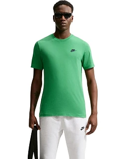 Pánske tričko Nike Club Tee, zelené, AR4997 306