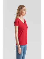 Fruit of the Loom Lady-Fit Iconic 150 V-Neck T Dámske tričko s výstrihom do V 16.1444 biele Fruit of the Loom Lady-Fit Iconic 150 V-Neck T Dámske tričko s výstrihom do V 16.1444 biele