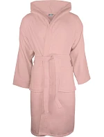 The One Towelling Velour Bathrobe Župan s kapucňou 48.1043 lososová The One Towelling Velour Bathrobe Župan s kapucňou 48.1043 lososová