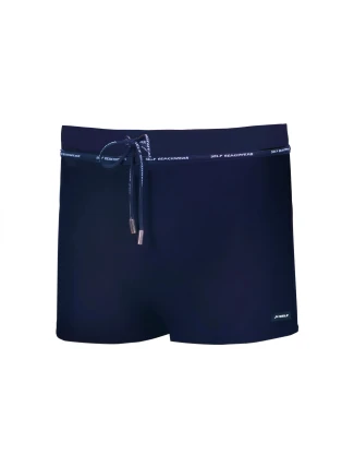 Pánske plavky L4 6 tm.modrá - Self Pánske plavky L4 6 tm.modrá - Self