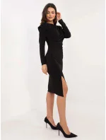Dámske šaty DHJ SK 18203.40 Black - FPrice Dámske šaty DHJ SK 18203.40 Black - FPrice