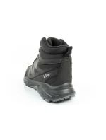 Lee Cooper pánske zimné trekingové topánky zateplené nepremokavé čierne