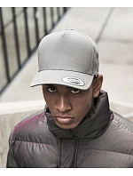 Flexfit 7707 5-panelová snapbacková čiapka 55.7707 sivá Flexfit 7707 5-panelová snapbacková čiapka 55.7707 sivá