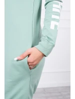 Šaty Off White dark mint