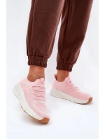 Wygodne Buty Sportowe Damskie Big Star RR274A131 HI-POLY SYSTEM Różowe