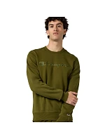 Pánska mikina Champion Crewneck Sweatshirt olive 220272 GS585 pánska