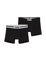 Pánske boxerky Puma Everyday Placed Logo, balenie po 2 kusoch, čierne, 938476 01 Pánske boxerky Puma Everyday Placed Logo, balenie po 2 kusoch, čierne, 938476 01