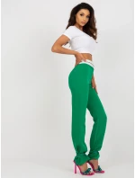 Nohavice DHJ SP 6971.37P zelená