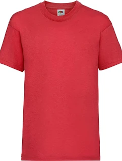 Fruit of the Loom Kids Valueweight T Detské tričko 16.1033 červené