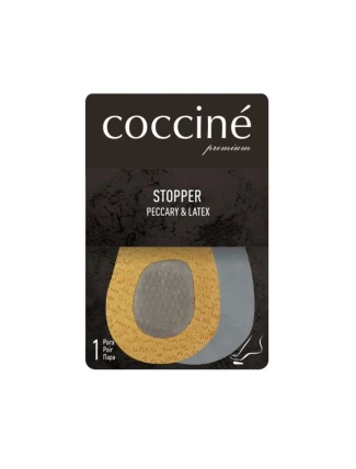 Coccine STOPPER PECCARY&LATEX Skórzany hamulec stopy na lateksowej poduszce