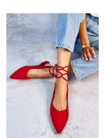 Dámske baleríny NF-68P Červená - Seastar