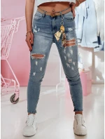 JEANZI FashionStreet dámske úzke džínsy UY2373