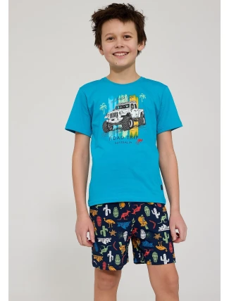 Cornette Young Boy Pyžamo 790/123 Road Trip kr/r 134-164 Cornette Young Boy Pyžamo 790/123 Road Trip kr/r 134-164