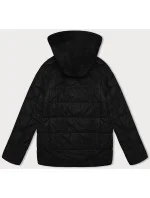 Dámska kombinovaná bunda Vaston Black (F-23301#)