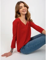 Blúzka EM BZ ES 21 609.10x červená