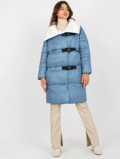 Zimná bunda s odnímateľnými rukávmi Továrenská cena modrá (TR8139)