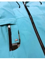 Dámska ľahko zateplená bunda s kapucňou Goodlookin blue (KK60413-2#) Dámska ľahko zateplená bunda s kapucňou Goodlookin blue (KK60413-2#)