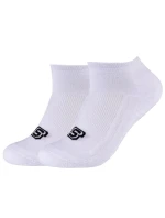 Skechers 2PPK Basic Cushioned Sneaker Socks SK43024-1000 White 39-42 Skechers 2PPK Basic Cushioned Sneaker Socks SK43024-1000 White 39-42
