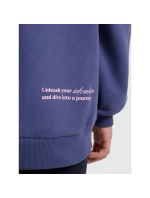 Dievčenská oversize mikina s kapucňou 4F 4FJRAW25TSWSF2428-33S