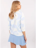 Blúzka RV BZ A285.24 bielo-modrá