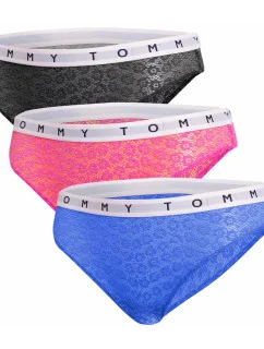 Dámske čipkované nohavičky 3Pack UW0UW02522-0VH - Tommy Hilfiger