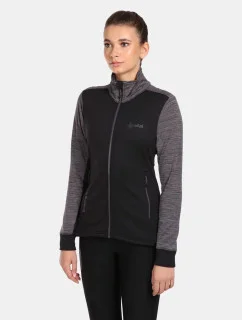 Dámska funkčná mikina SIREN-W Black with greyoi - Kilpi