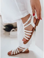 Dámske biele sandále IRALIE FashionStreet ZY0944